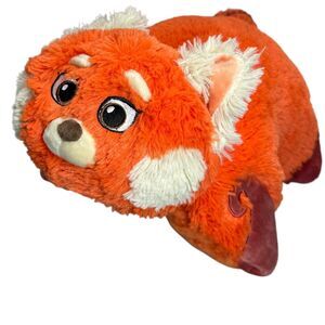 Disney Red Panda Mei Pillow Pets Soft Plush Orange Medium 17x17 Inches